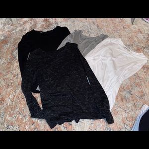 4 Piece Long Sleeve Tee Bundle